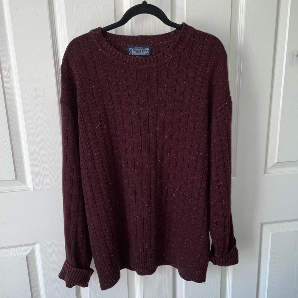 Vintage Oversized Crewneck Sweater
